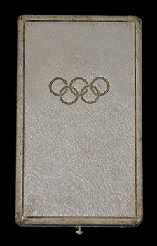 Presentation case - 1936 German Olympics Commemorative Service Medal